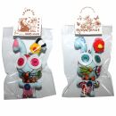 Doll with button-eyes - buckle Earl Bunny 03 - Keychain