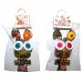 Doll with button-eyes - buckle Earl Bunny 05 - Keychain