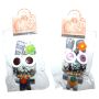 Doll with button-eyes - Long Earl Bunny 19 - Keychain