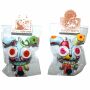 Doll with button-eyes - Bunny 12 - Keychain