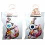 Doll with button-eyes - Wolf 08 - Keychain