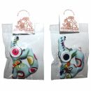 Doll with button-eyes - Wolf 11 - Keychain