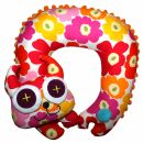 Neck pillow with animal motif - Cushion with bobble and...