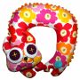 Neck pillow with animal motif - Cushion with bobble and animal head 01