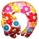 Neck pillow with animal motif - Cushion with bobble and...