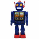 Roboter - Electron Robot - blau - Blechroboter