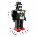 Roboter - Mechanical Robot - schwarz - Blechroboter