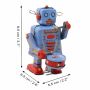 Robot - Tin Toy Robot - Robot with drum