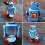 Robot giocattolo - Robot di latta con tromba - giocattoli da collezione