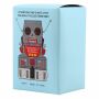 Robot - Robot de hojalata - Robot R 1 - gris - Juguete de lata