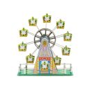 Blechspielzeug - Riesenrad aus Blech mit Musik - Spieluhr - Jahrmarkt