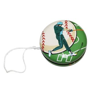 Blechspielzeug - Jojo aus Blech - Baseball