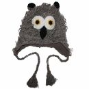 Woolen hat - Owl - animal hat