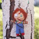 Bambolina voodoo - portachiavi - voodoo doll - mostro 06