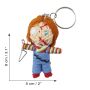 Bambolina voodoo - portachiavi - voodoo doll - mostro 06