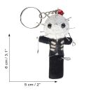 Bambolina voodoo - portachiavi - voodoo doll - mostro 07