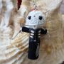 Bambolina voodoo - portachiavi - voodoo doll - mostro 07