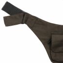 Riñonera - Nico - marrón - Cinturón con bolsa - Cangurera