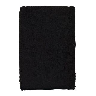 Schweißband einfarbig - schwarz - XL