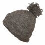 Gorra tejida de lana con borla - gris-canoso - Gorro de punta