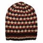 Berretto di lana oversize - cappello caldo fatto a maglia - beanie lungo - nero - rosso - beige