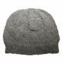 Woolen hat - grey - Knit cap