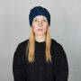 Wollmütze - blau - warme Strickmütze