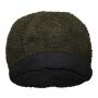 Wollmütze - oliv-grün - warme Strickmütze