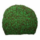 Gorra tejida de lana - verde - marrón - Gorro de...