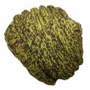 Woolen hat - yellow - brown - Knit cap