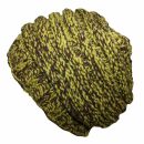 Wollmütze - grün-braun - warme Strickmütze