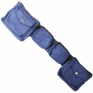 Riñonera - Jimi - azul - Cinturón con bolsa - Cangurera