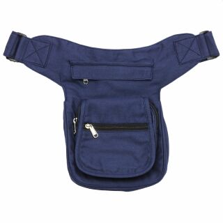Riñonera - Kurt - azul - Cinturón con bolsa - Cangurera
