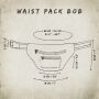 Hip Bag - Bob - Pattern 03 - Bumbag - Belly bag