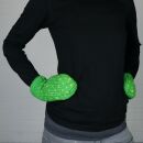 Guantes con Muestra - verde