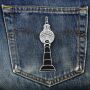 Patch - TV tower Berlin - 10cm white