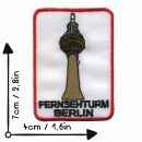 Parche - Torre de televisión Berlin - 7cm blanco