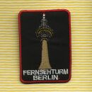 Patch - Torre della televisione di Berlino - 7 cm nero - toppa