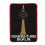 Patch - Torre della televisione di Berlino - 7 cm nero - toppa