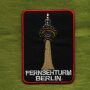 Patch - Torre della televisione di Berlino - 7 cm nero - toppa