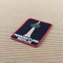 Patch - Torre della televisione di Berlino - 7 cm nero - toppa