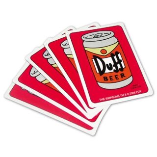 Baraja - Simpsons - Duff Beer - Playing Cards