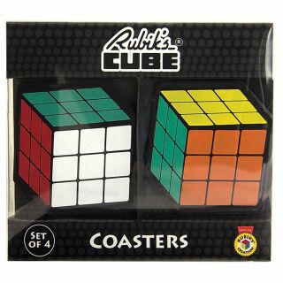 Coaster set - Rubiks Cube