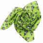 Cotton Scarf - Freak Butik logo-figure green-light - squared kerchief