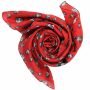 Sciarpa di cotone - Freak Butik logo figura rossa - foulard quadrato