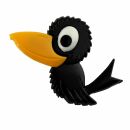 Pin - Bird - black - Badge