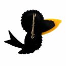 Pin - Bird - black - Badge