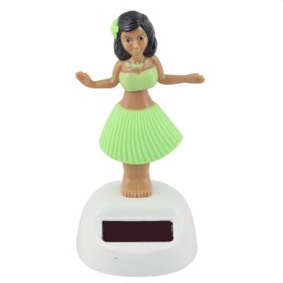 Solar Wobble Figure - Hula Girl - light green