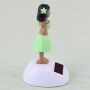 Solar Wobble Figure - Hula Girl - light green