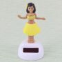 Solar Wobble Figure - Hula Girl - yellow